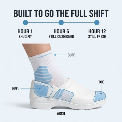 Twelve - Cushioned Crew Socks