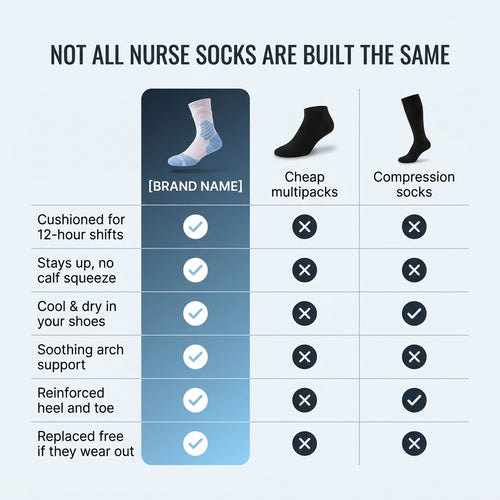 Twelve - Cushioned Crew Socks